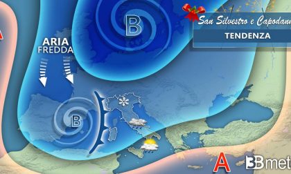 Previsioni 3BMeteo: a Capodanno una nuova perturbazione, ma niente neve (si spera)