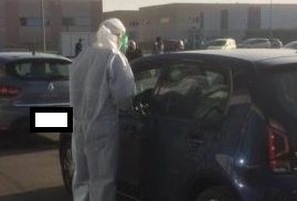 Covid-19, ai drive-in  di Bergamo confermato un caso di variante inglese