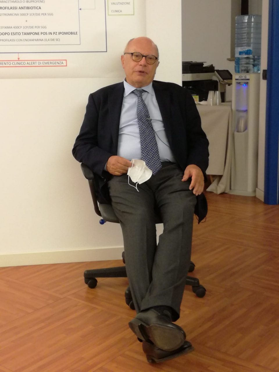 Faccia a faccia (online) con l’infettivologo Massimo Galli per i ragazzi di Cernusco