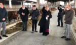 Arcivescovo di Milano in visita alle aziende agricole dall'Adda Martesana FOTO