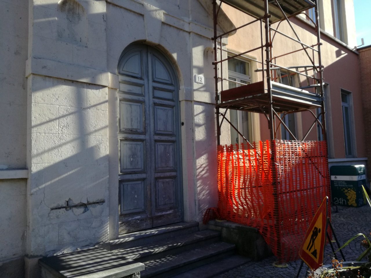 Infiltrazioni al centro culturale di Inzago