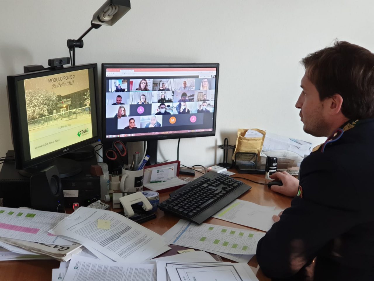 Corso per nuovi agenti di Polizia Locale: con la zona rossa e tutto online