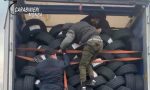Sei giovani profughi sono arrivati in Brianza nascosti fra gli penumatici