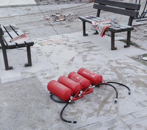 Vandali in azione a Pioltello nel parco appena inaugurato