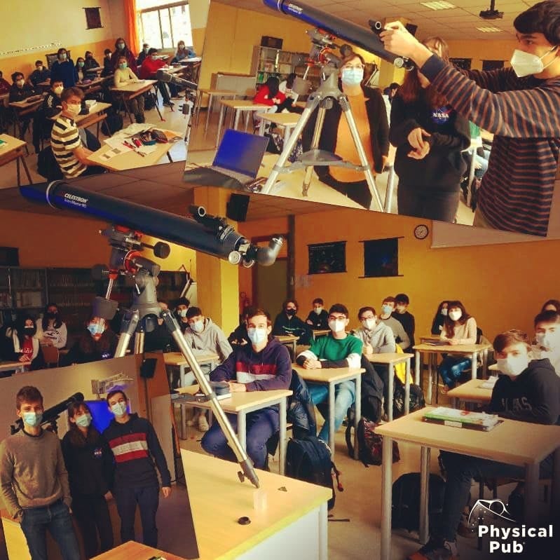 Gli studenti del Machiavelli diventano… astronomi
