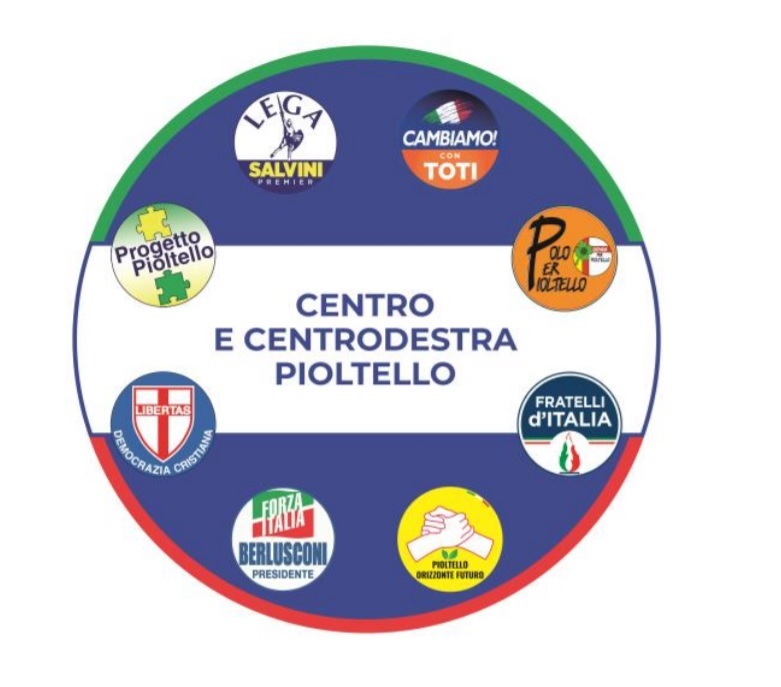 Centro e centrodestra ampliano la coalizione. E  a Pioltello torna anche la Democrazia cristiana