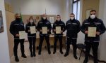 Lotta al Covid, Regione Lombardia ha premiato sei agenti della Polizia Locale di Brembate, Capriate e Chignolo