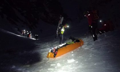 Escursionista in difficoltà in Valchiavenna recuperato dal Soccorso Alpino