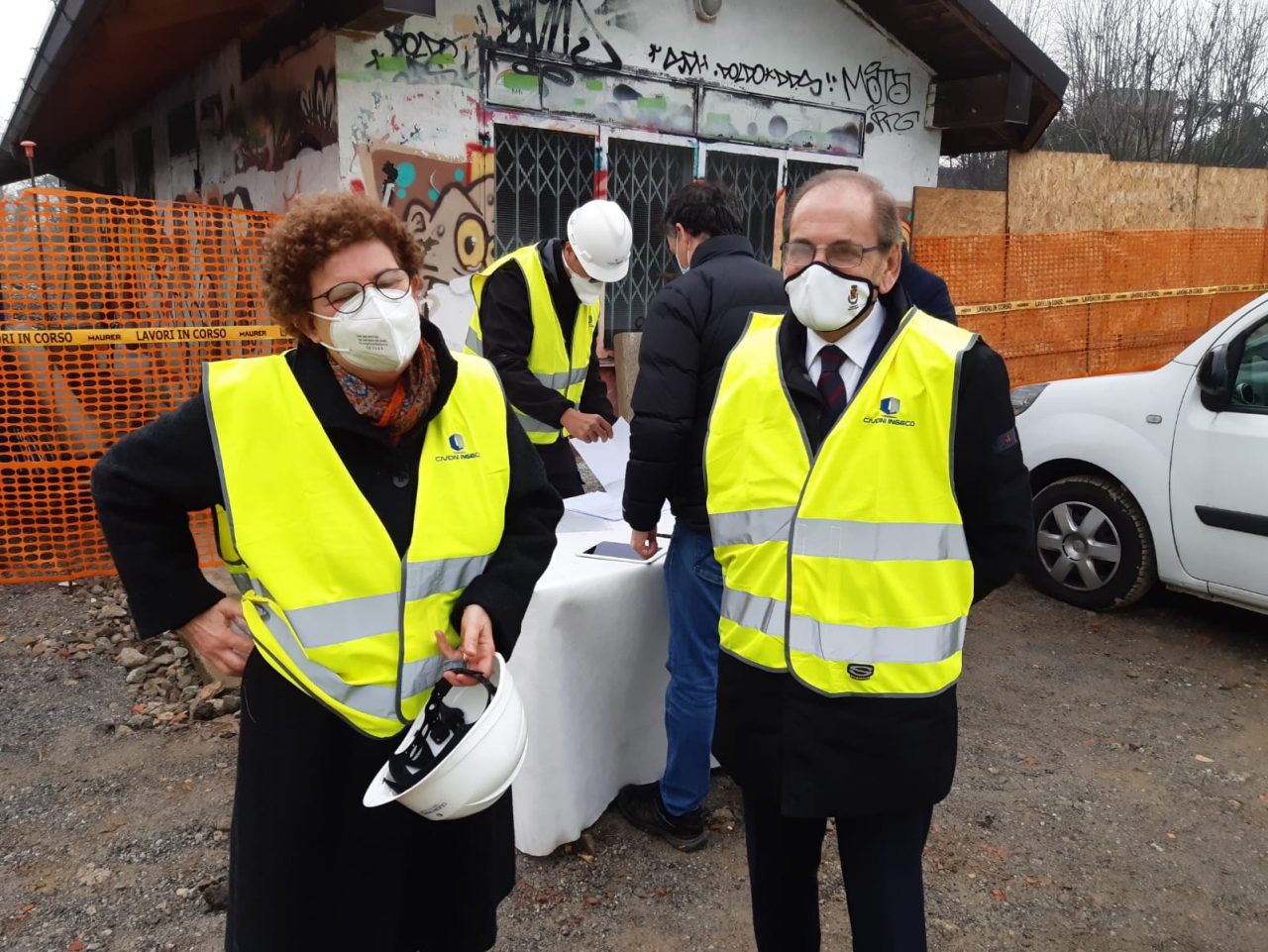 Variantina di Vaprio, sopralluogo del vicesindaco di Città Metropolitana Arianna Censi e dell’assessore regionale Claudia Terzi: opera pronta entro ottobre