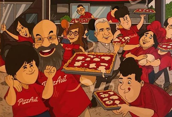 Un fumetto che racconta la storia di PizzAut e del suo fondatore