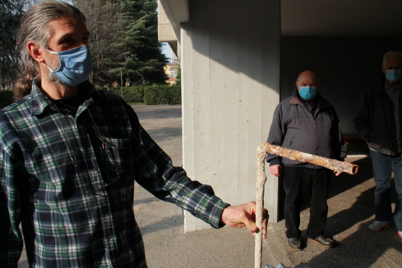 protesta case aler di melzo