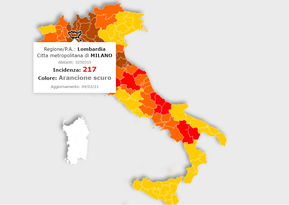 Da oggi arancione rinforzato, banchi vuoti e scuole chiuse. Signorelli: “Le varianti colpiscono forte anche i giovani”