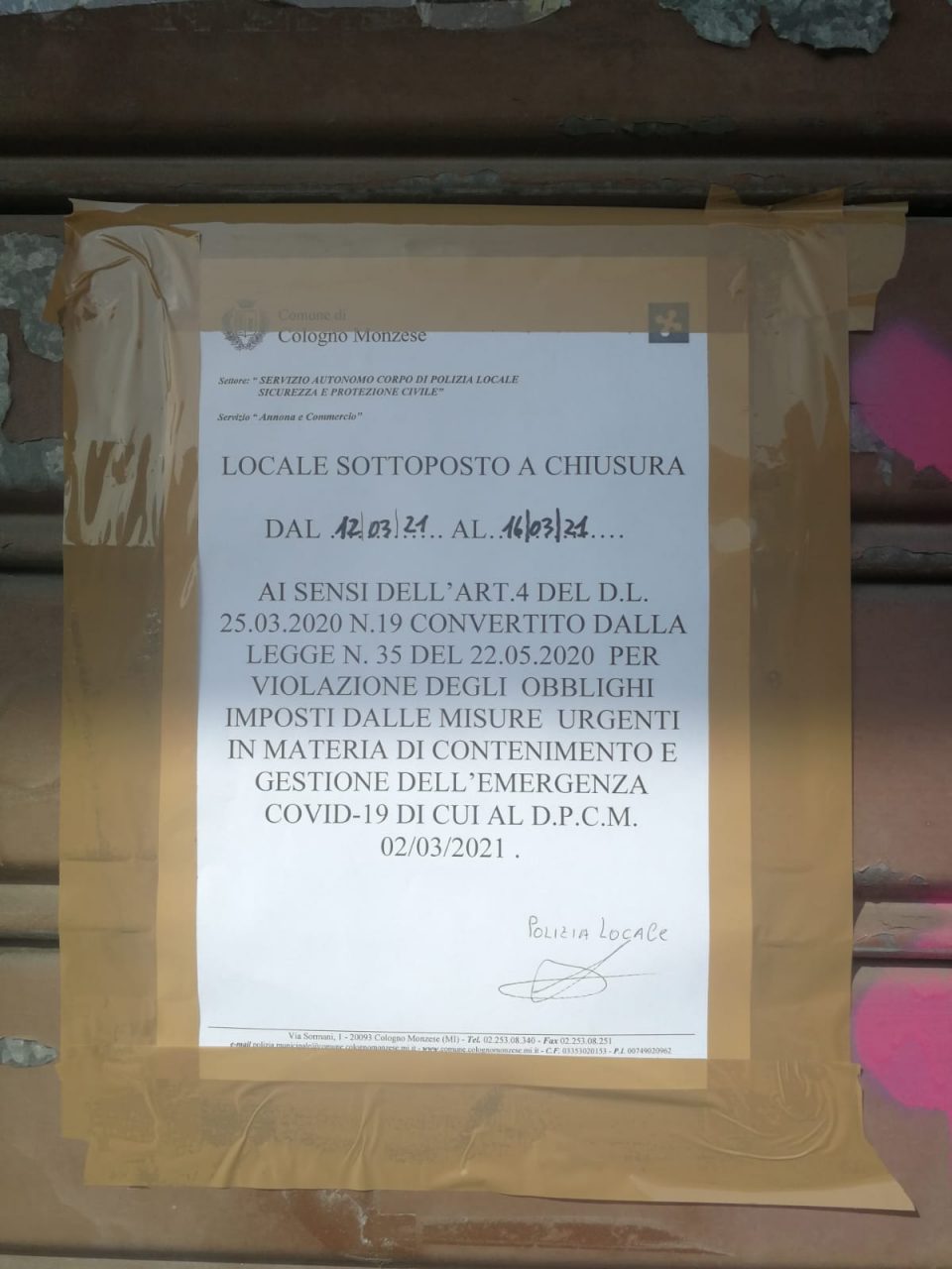 macelleria chiusa cologno 1