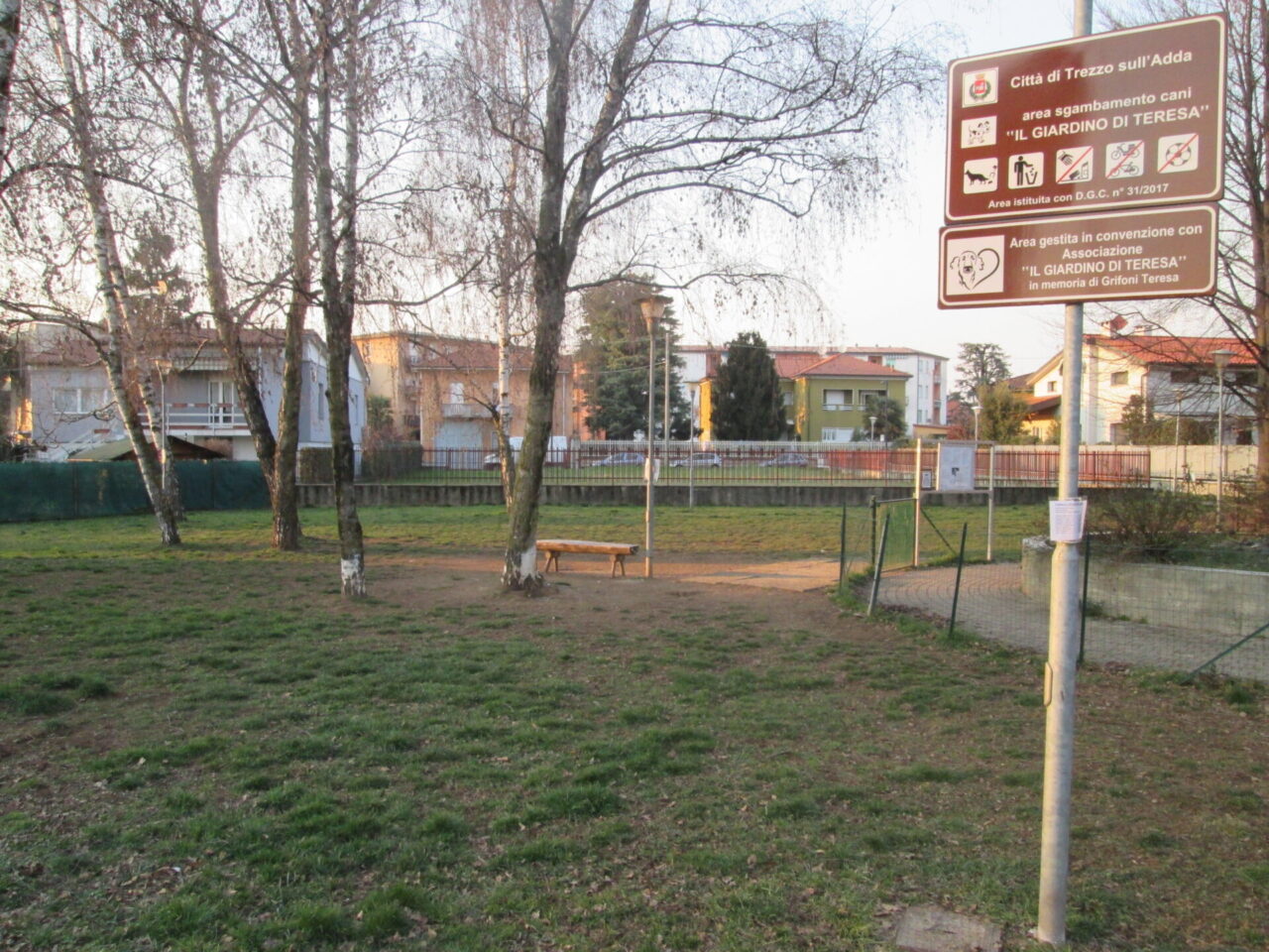 Area cani infettata chiusa per sanificazione