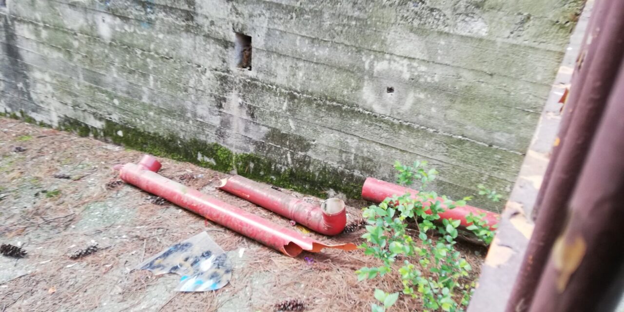 Minorenni sorpresi nel cortile della mensa scolastica e multati