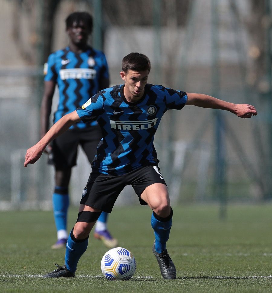 Mattia Sangalli indossa il nerazzurro da sempre e  ora è una stellina dell’Inter