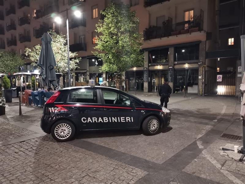 Controlli sulla movida milanese dei Carabinieri: 71 sanzioni in una notte