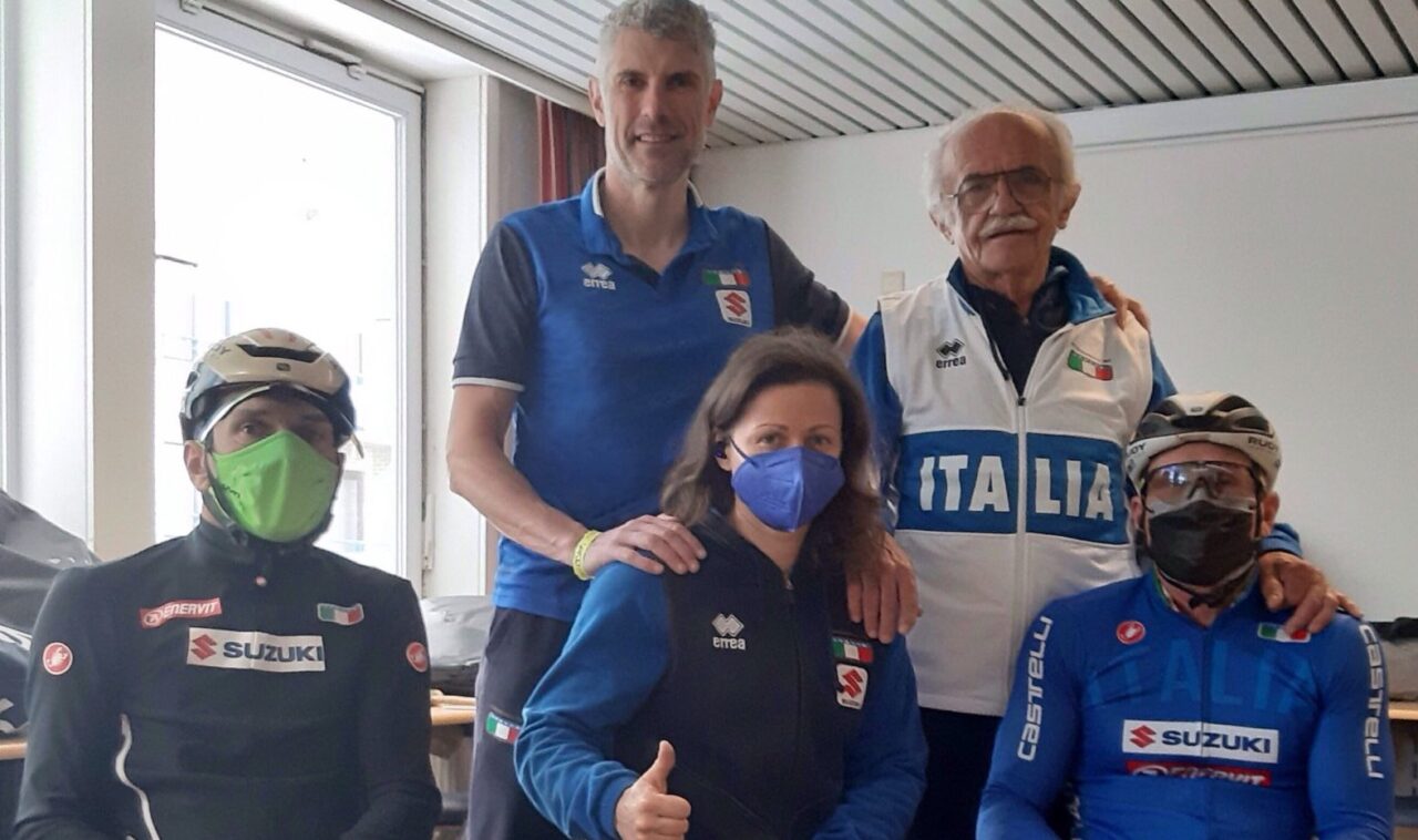 Raduno in Martesana per la nazionale di paraciclismo in vista delle Olimpiadi