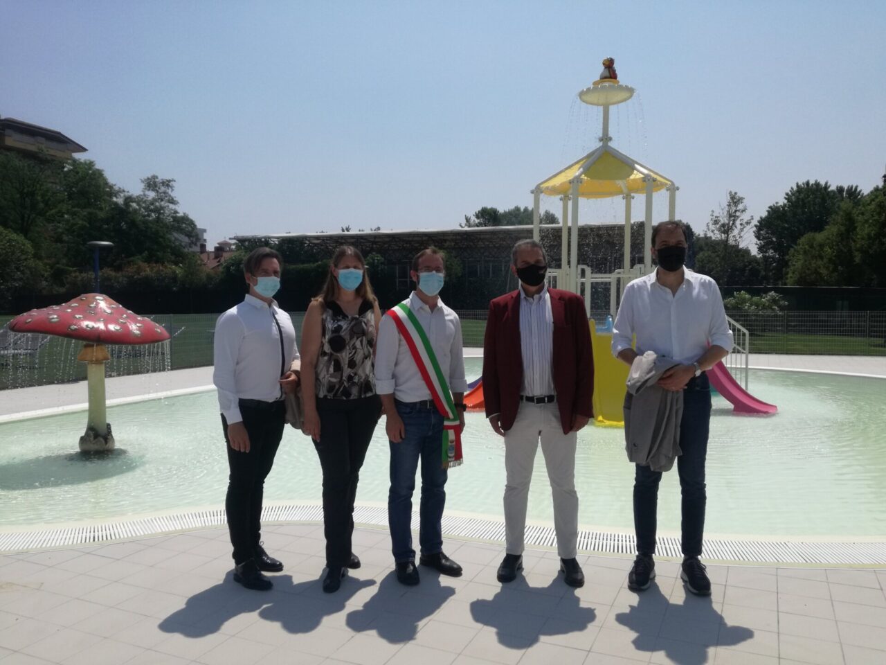 Inaugurata la piscina di Segrate, riqualificata e ampliata