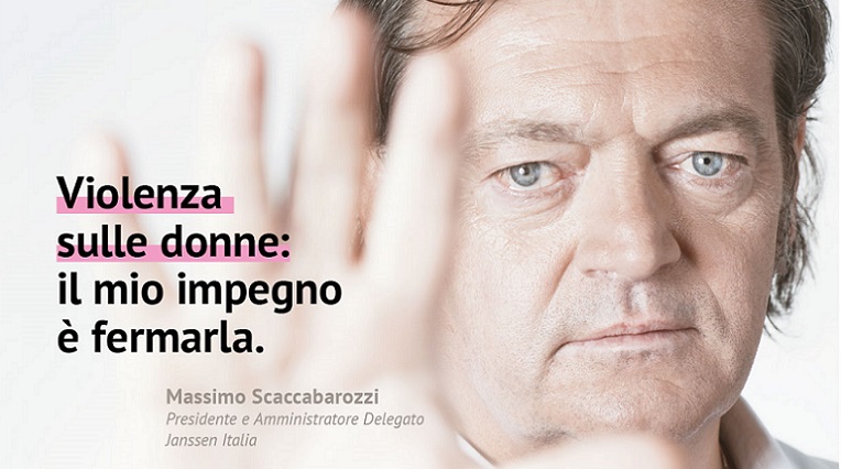 Non solo lotta alla pandemia: il concerto dell’Ad di Janssen Italia per dire “no” alla violenza sulle donne