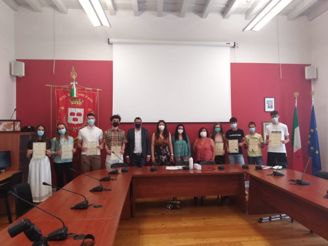 Cassano d’Adda ha reso omaggio agli studenti eccellenti