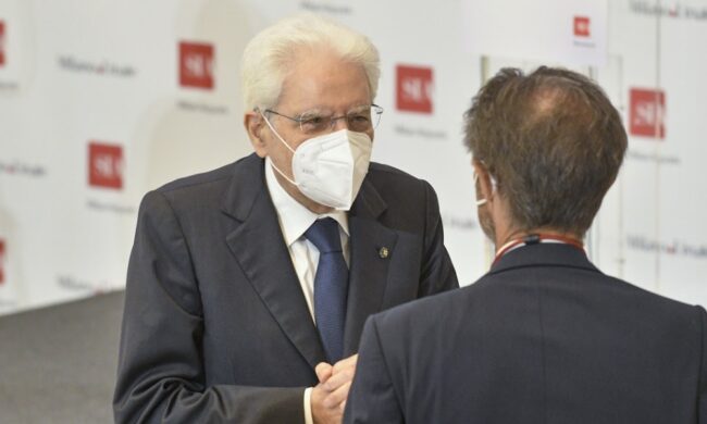 Mattarella in visita alla Statale di Milano e a Linate