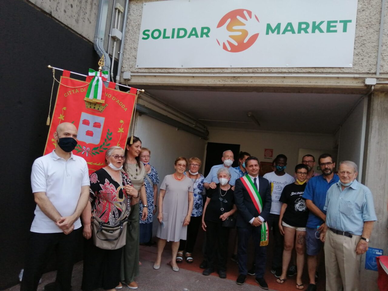 Cassano d’Adda, inaugurato il Solidarmarket