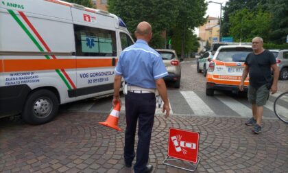 Investito un pedone in piazza Risorgimento a Cernusco