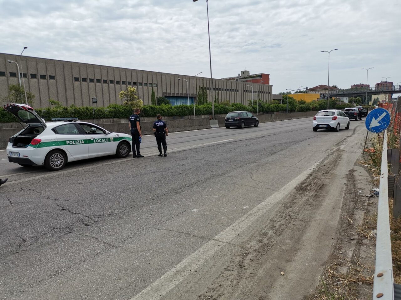 incidente peschiera borromeo con elisoccorso