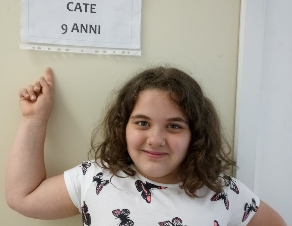 A 9 anni è già una attrice del piccolo schermo
