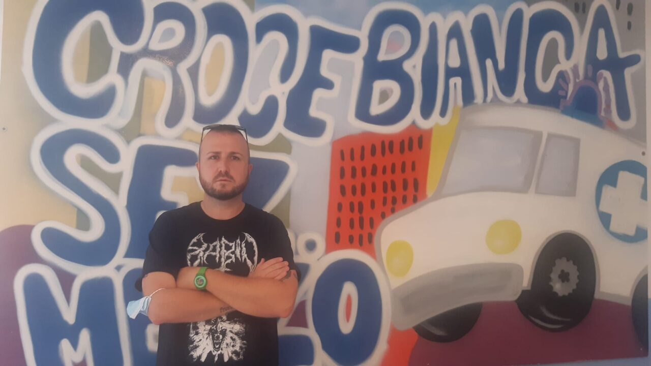 romano perticone visita la croce bianca melzo