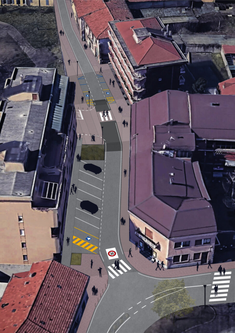A Vimodrone lavori in corso per un centro storico a misura di pedoni
