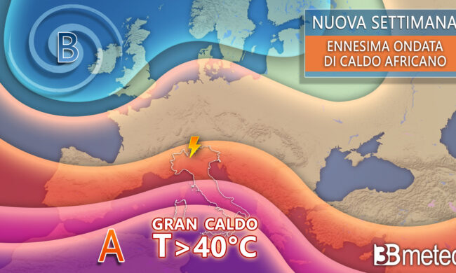 Ondata di caldo africano, punte di oltre 40° e settimana estiva in arrivo