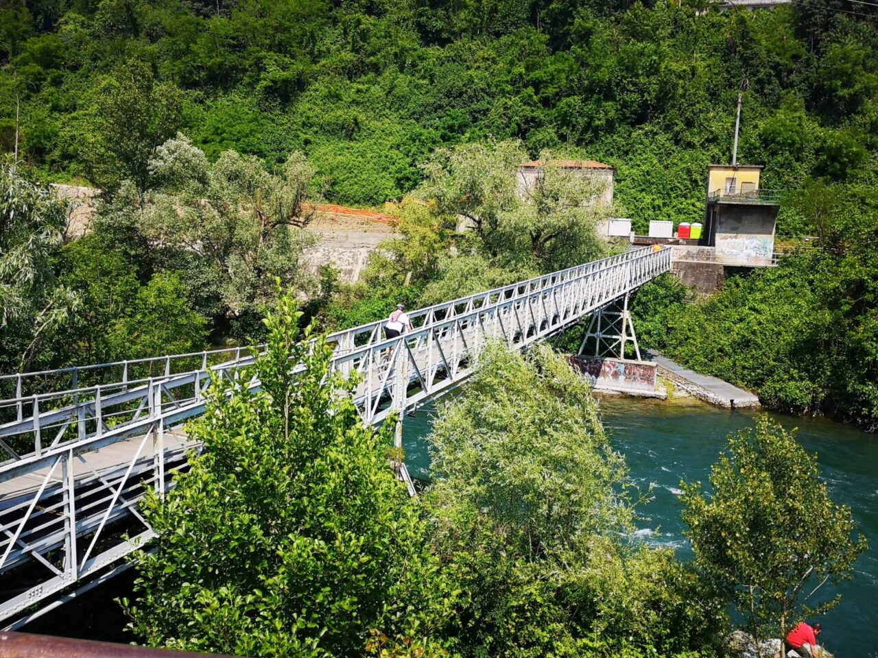 Le telecamere Rai al Parco Adda Nord