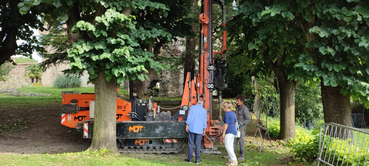 Nuove analisi sulle mura “malate” del Castello di Trezzo sull’Adda