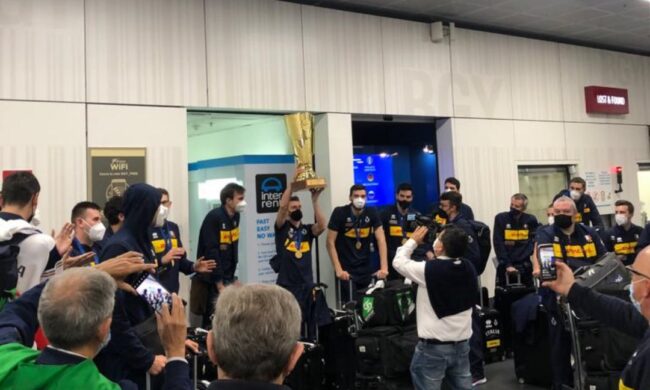 Con Sbertoli e Romanò un pezzo di Martesana nell’Italia del volley campione d’Europa