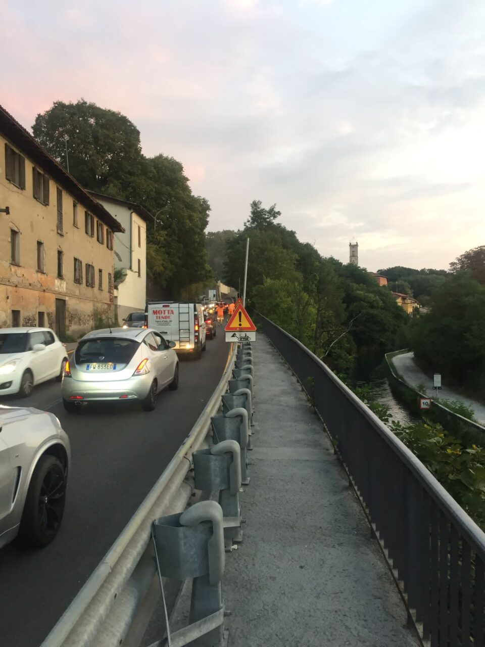 Partito il cantiere lungo la Sp525: disagi per il traffico