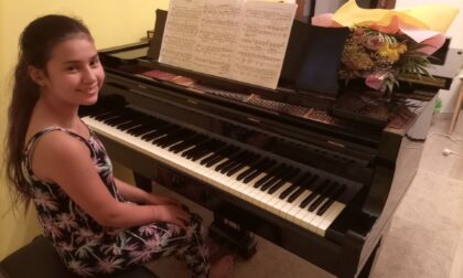 Patrizia è un prodigio del pianoforte a soli undici anni