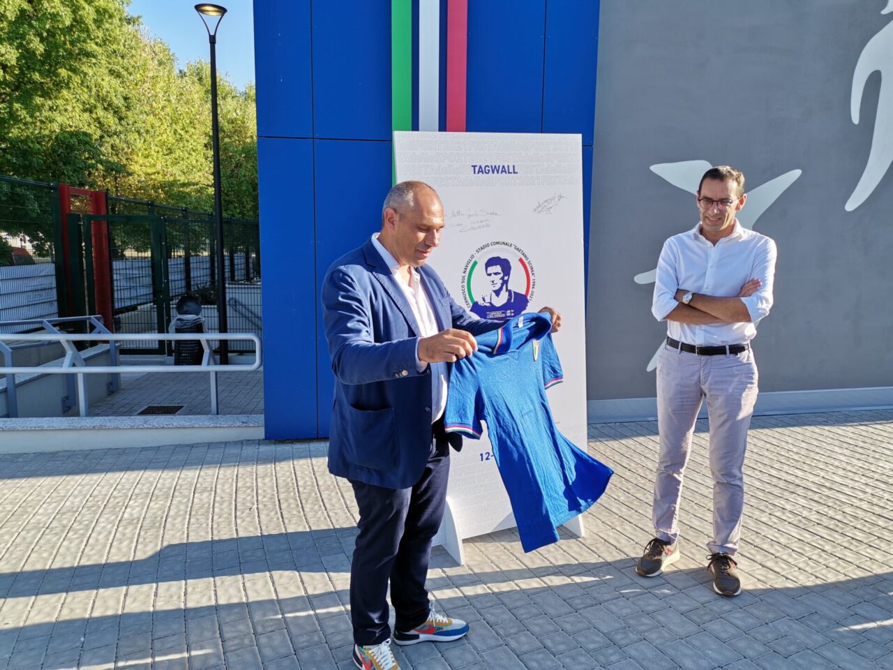 IInaugurazione stadio scirea Cernusco sul Naviglio