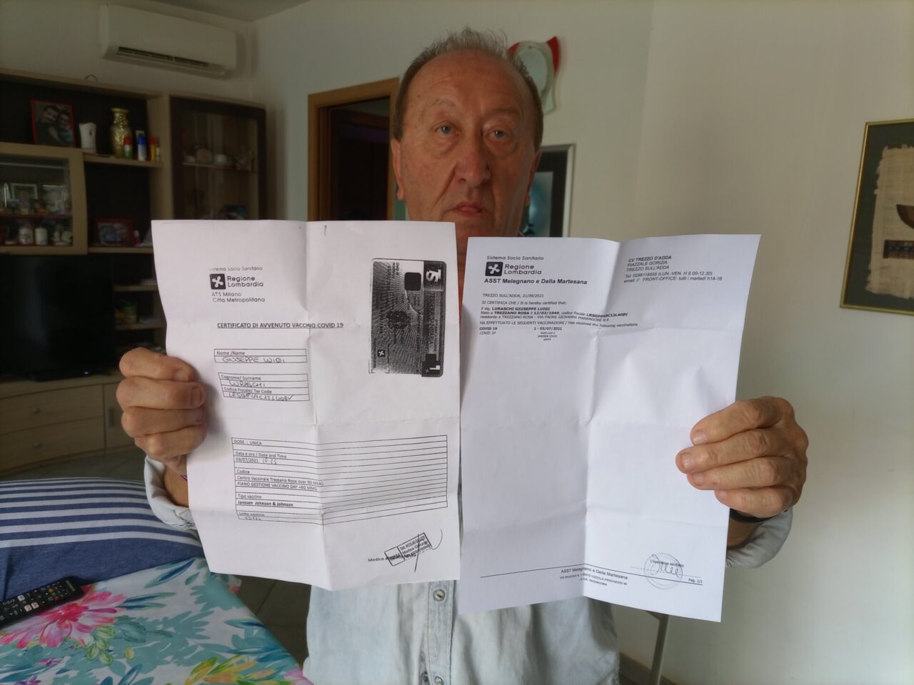Vaccinati da tre mesi, ma senza Green pass