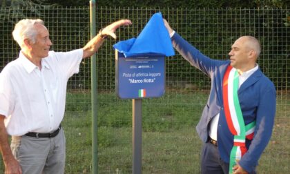 Cernusco sul Naviglio, pista di atletica intitolata a Marco Rotta