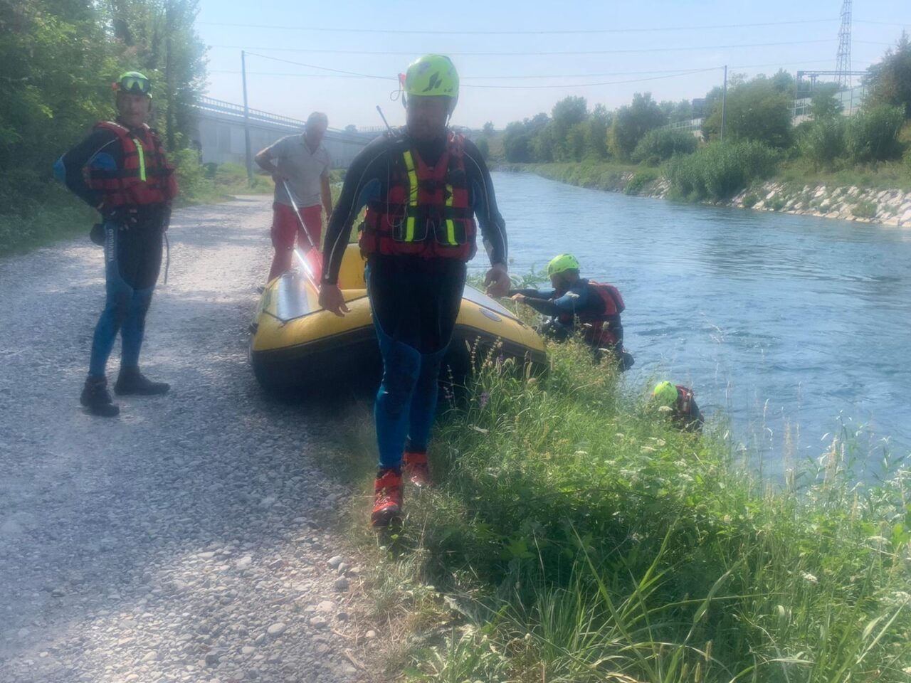 Disperso in acqua, sospese le ricerche