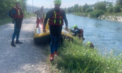 Disperso in acqua, sospese le ricerche