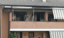 Incendio in una palazzina, due famiglie rimangono senza casa