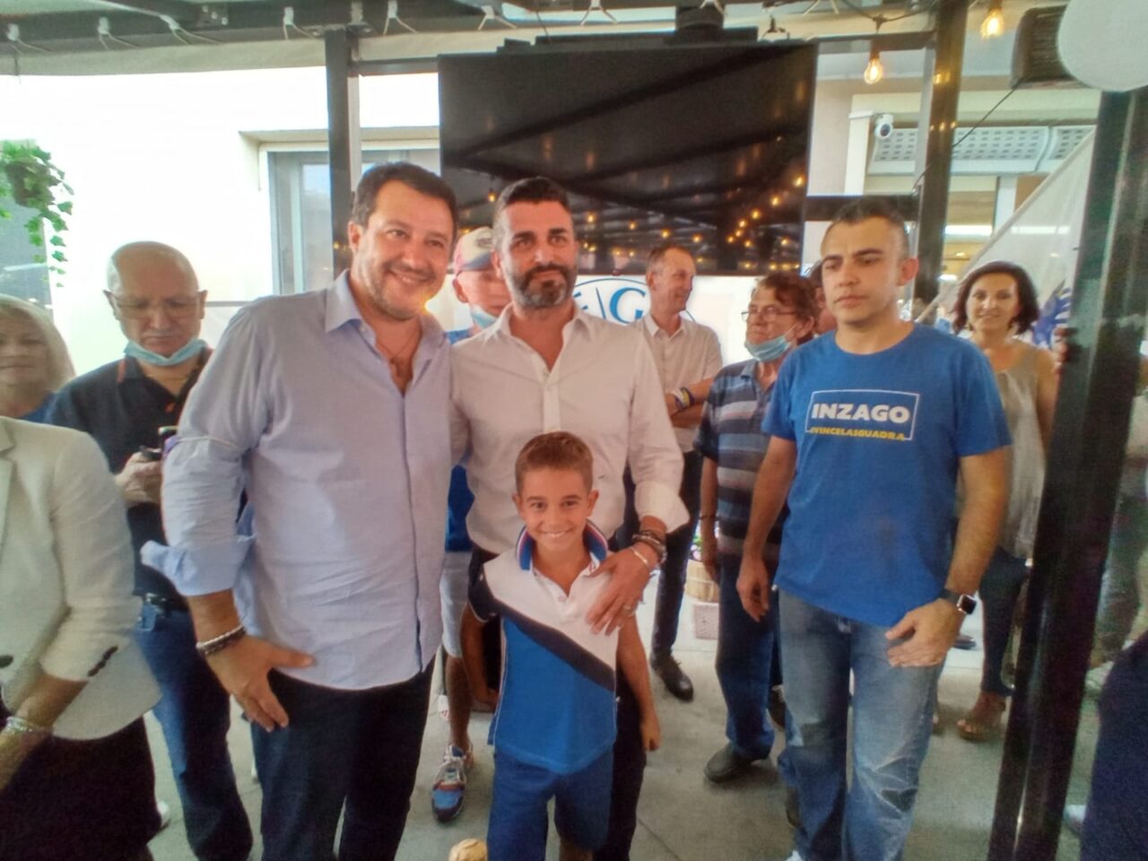Salvini in Martesana per sostenere il candidato sindaco di Inzago