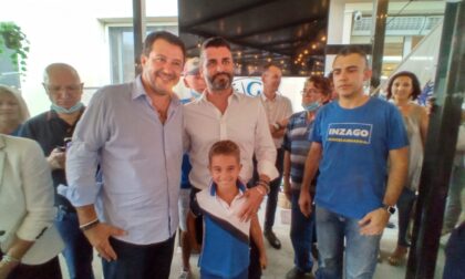 Salvini in Martesana per sostenere il candidato sindaco di Inzago
