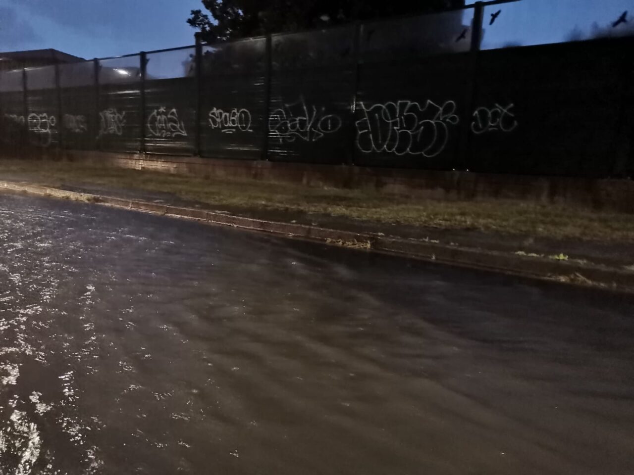 Forte temporale sulla Martesana, anche l’ospedale finisce sott’acqua