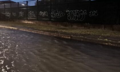 Forte temporale sulla Martesana, anche l'ospedale finisce sott'acqua