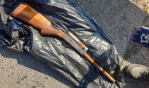 Fucile nel Molgora ripescato dagli agenti della Polizia Locale di Melzo