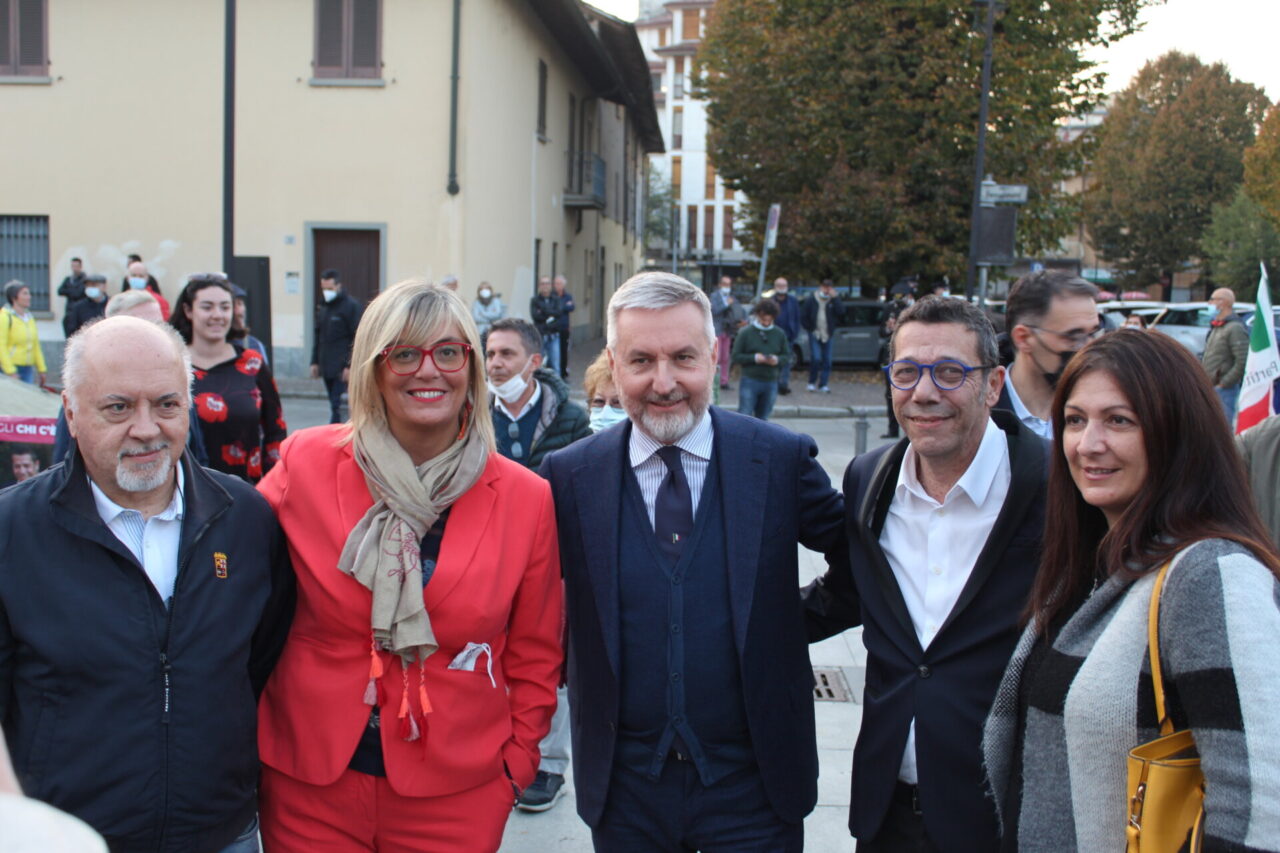 Il ministro Guerini chiude la campagna elettorale di Vittorio Caglio